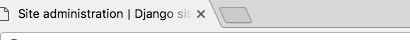 1.怎么去修改‘Django administration’ 文字? - 图3