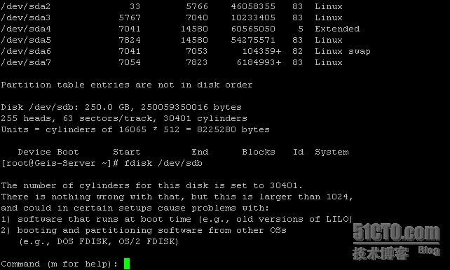 Linux新硬盘挂载步骤 - 图2
