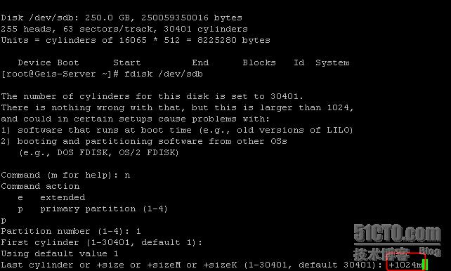 Linux新硬盘挂载步骤 - 图6