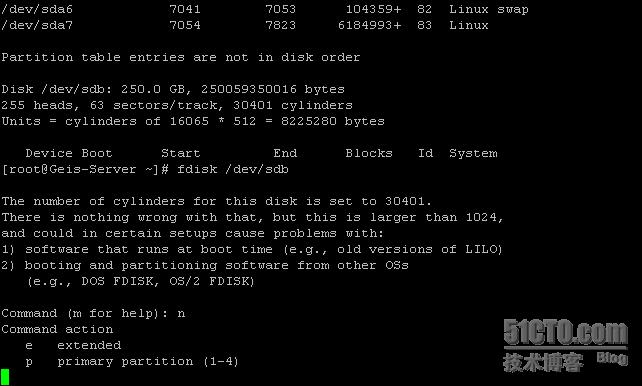 Linux新硬盘挂载步骤 - 图3