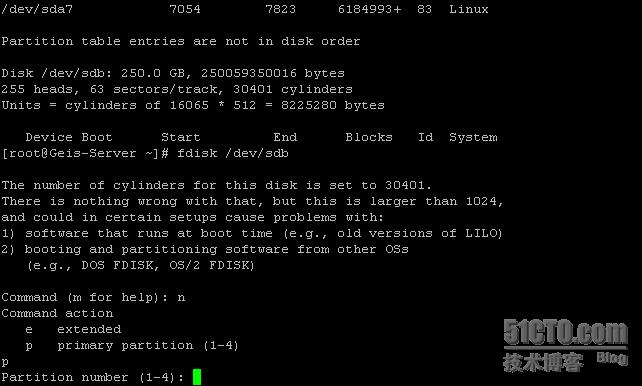 Linux新硬盘挂载步骤 - 图4