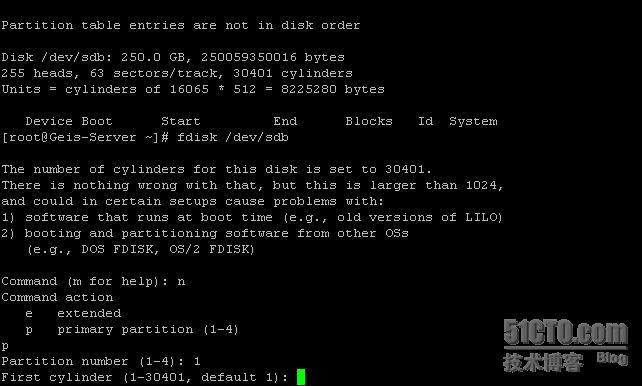 Linux新硬盘挂载步骤 - 图5