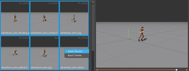 导入标准FBX动画 - 图7