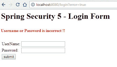 Spring Security 5 登录表单示例 - 图2