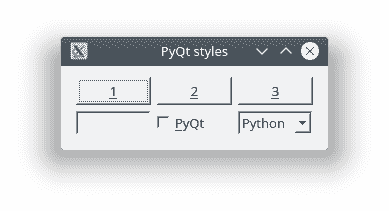 PyQt 样式 - 图2