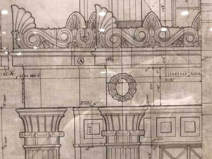 【摘录】前电脑时代的建筑图纸是什么样的？是怎么画成的？ - 知乎 - 图8