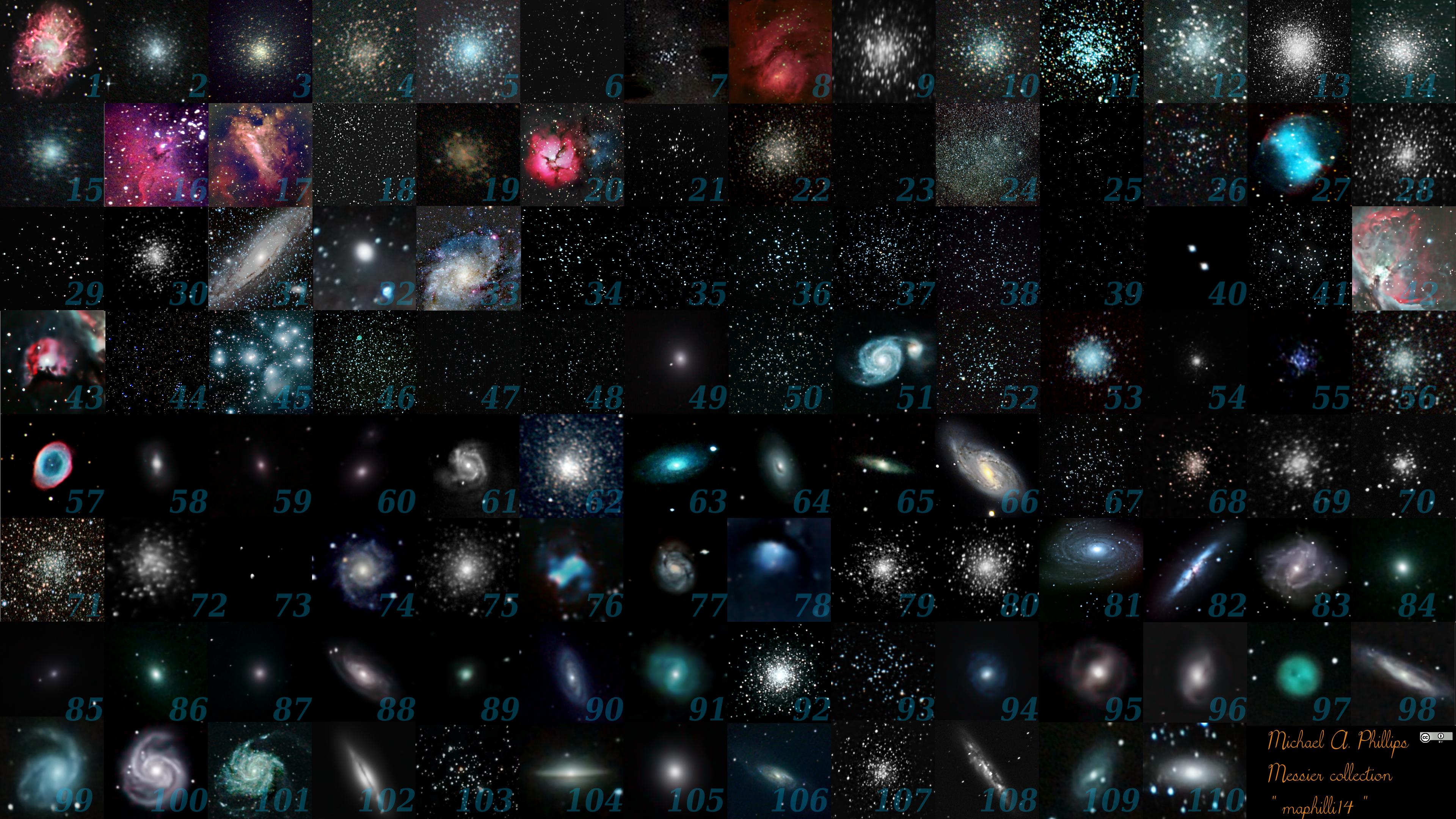 Messier天体的一些观测文档 - 图1