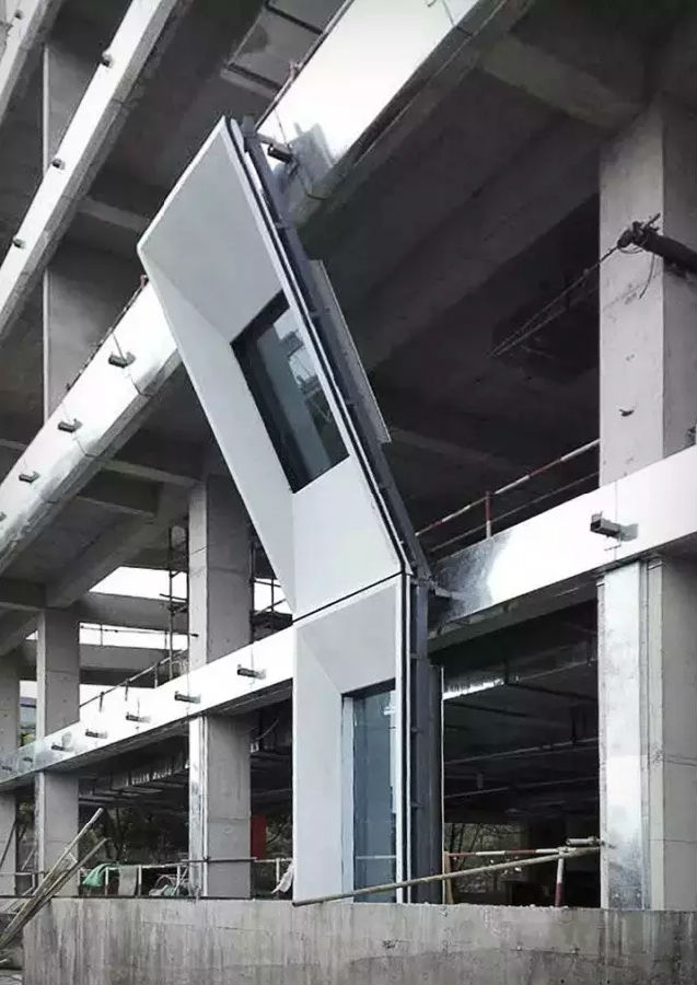 扩展资料：上海宝业中心幕墙安装过程 - 图9