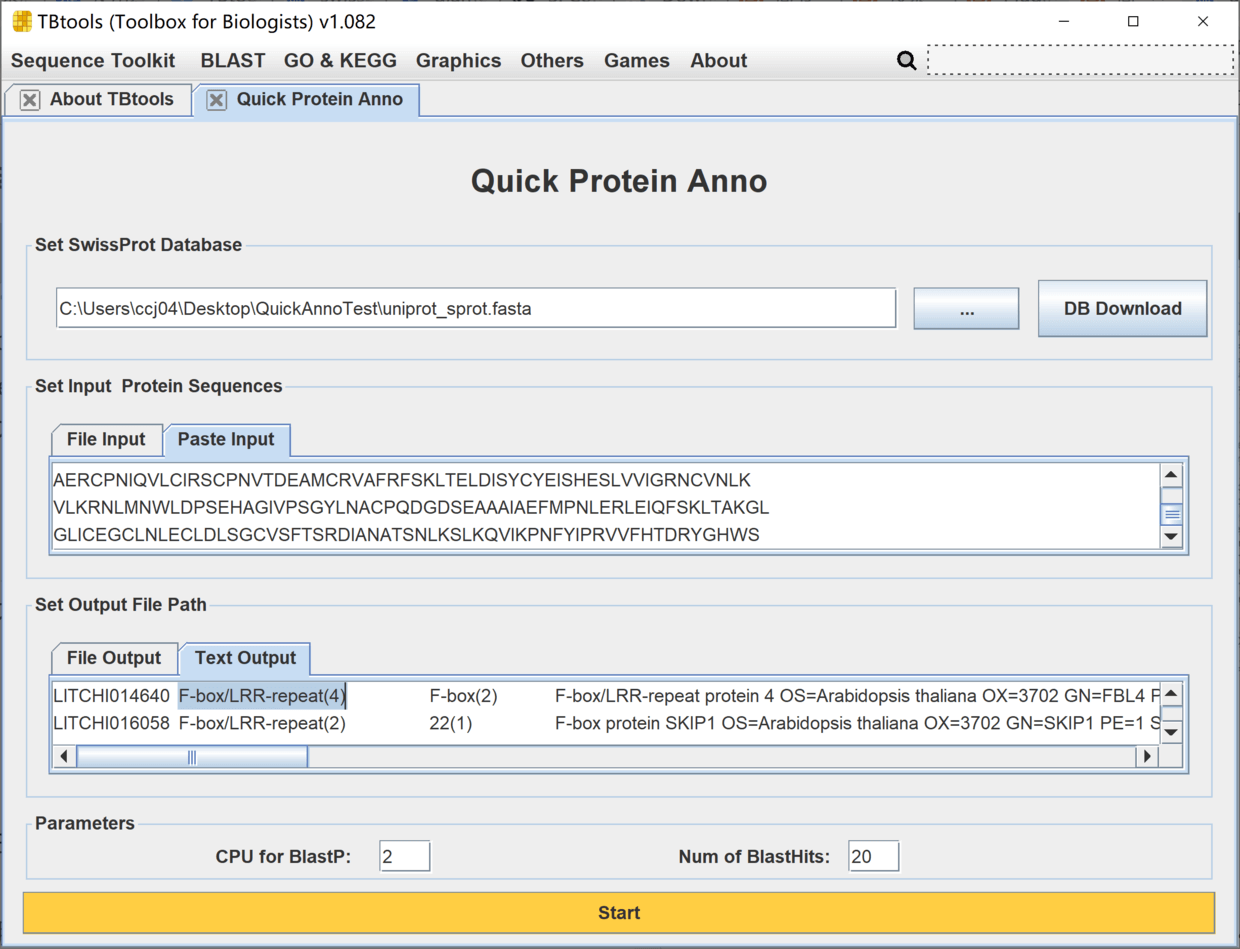 插件 | 蛋白序列集合功能注释快速完成 - Quick Protein Anno - 图4