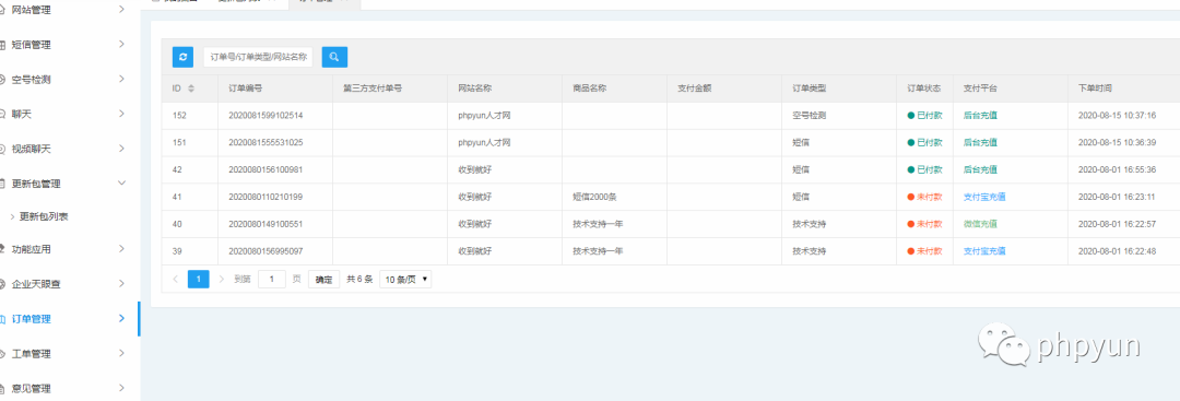 PHPYUN用户服务中心介绍和说明 - 图18