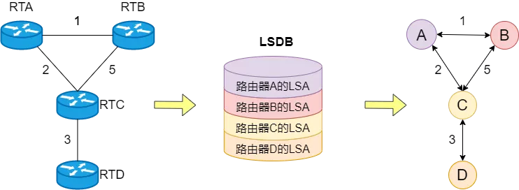 OSPF：最常用的动态路由协议 - 图6