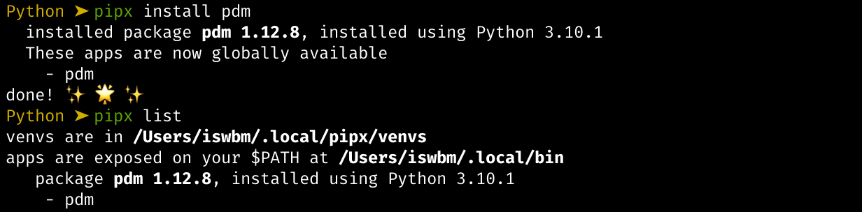 划时代的 Python 包管理器：PDM 教程 — 入门篇