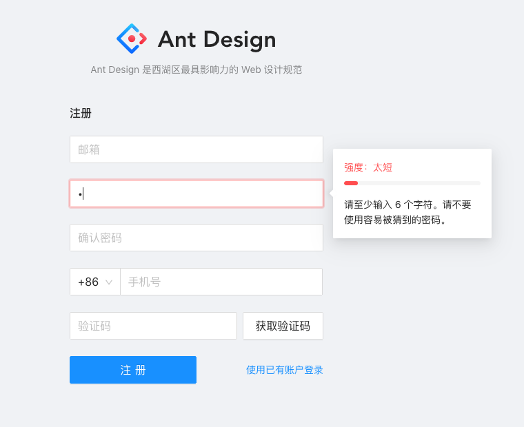 6.密码强度计 Password Strength Meter - 图4