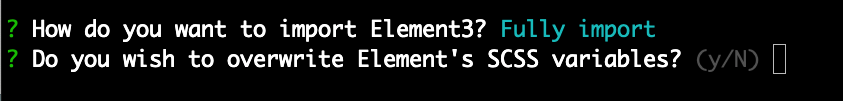 Element3的Vue Cli插件的开发 - 图4