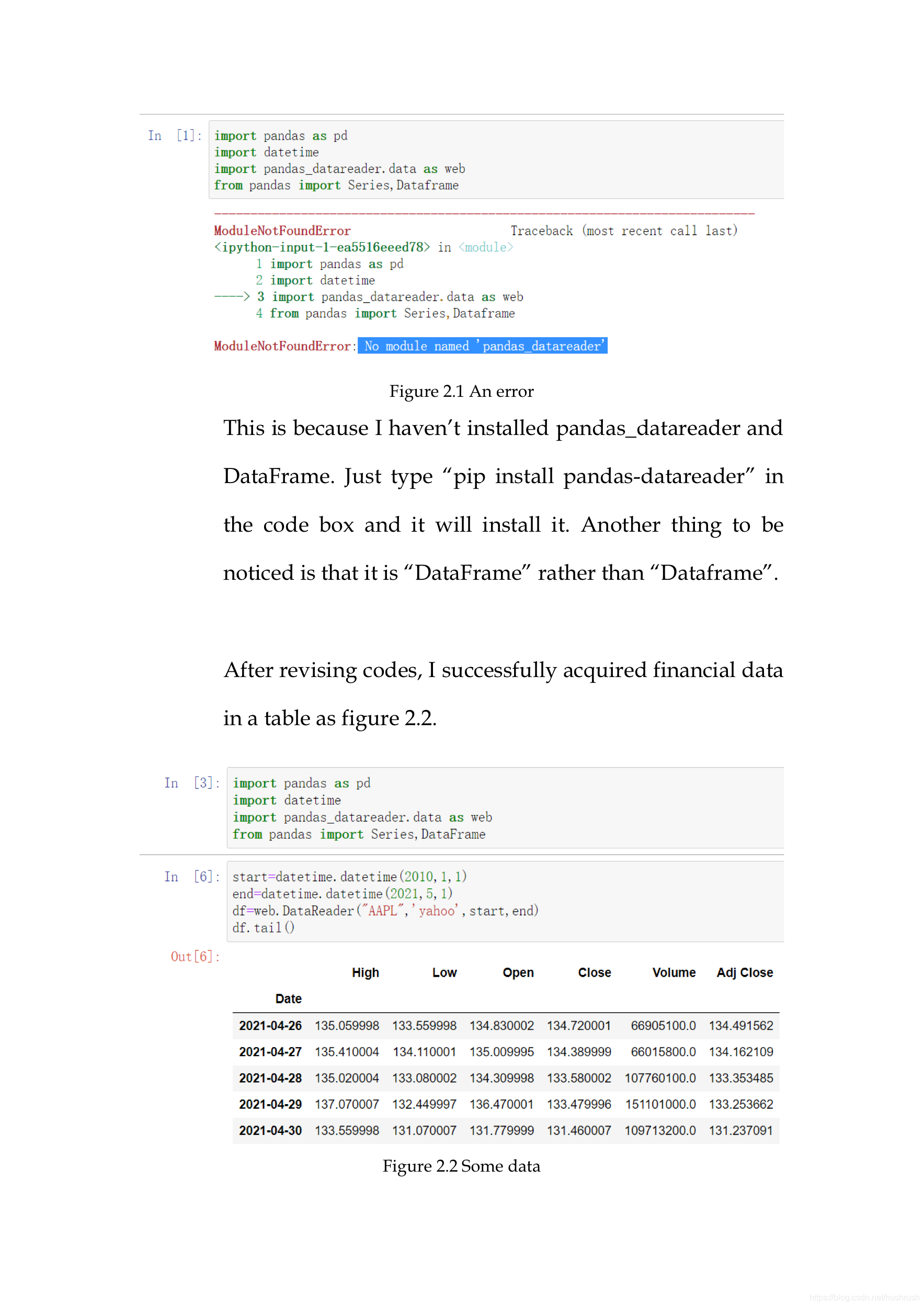 The way to require financial data and plot trend - 图3