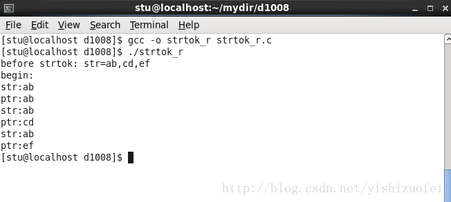 [转]字符串切割函数strtok、strtok_s、strtok_r的区别 - 图1