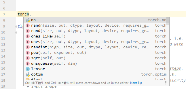 pytorch在pycharm中没有代码自动提示 - 图4