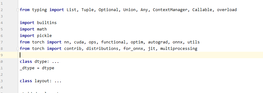 pytorch在pycharm中没有代码自动提示 - 图2