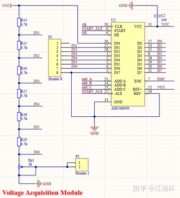 【51单片机】基于STC89C52RC的多路电压采集系统 - 图16