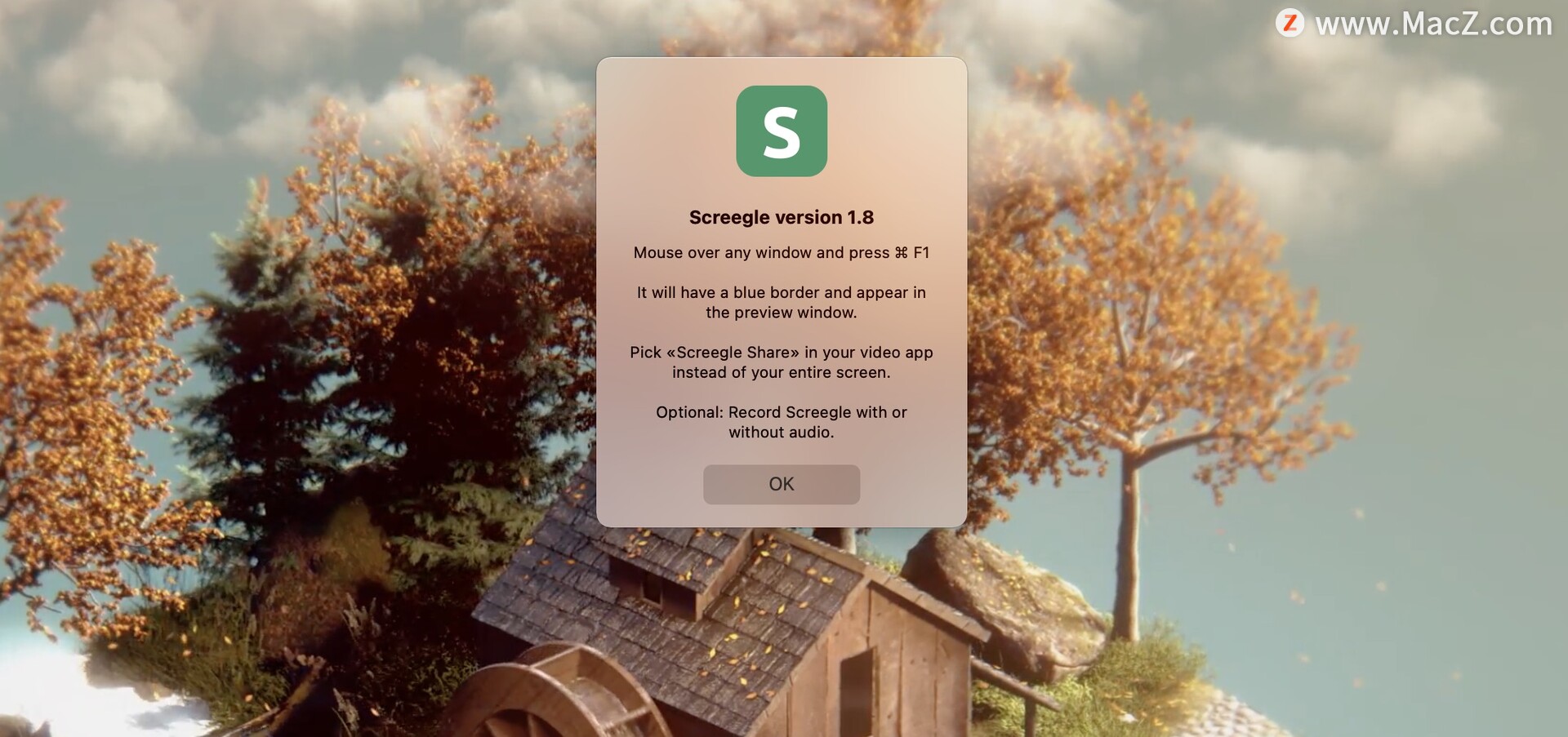 Mac上的屏幕共享软件Screegle - Clean Screen Sharingv1.8激活版 - 图1