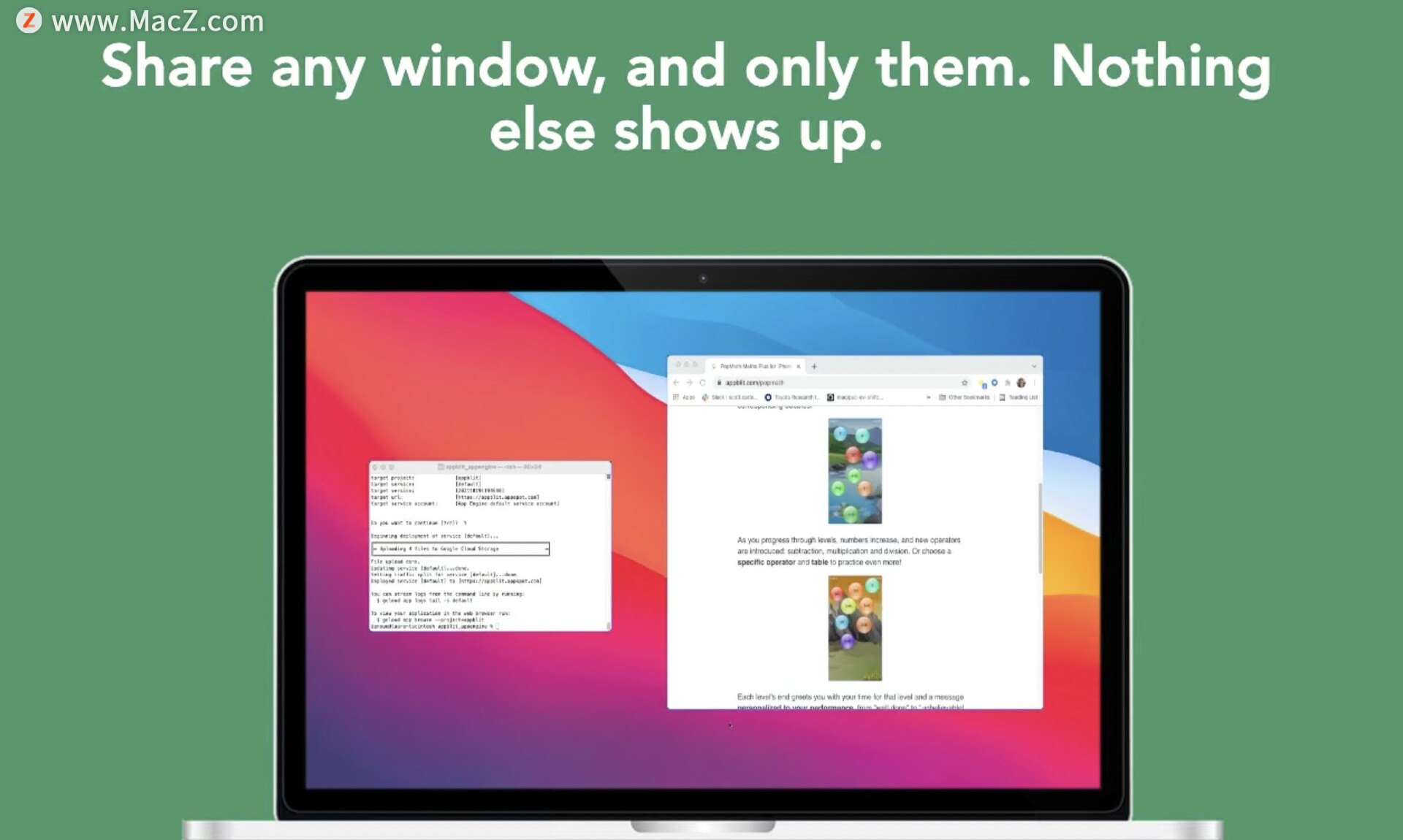 Mac上的屏幕共享软件Screegle - Clean Screen Sharingv1.8激活版 - 图3