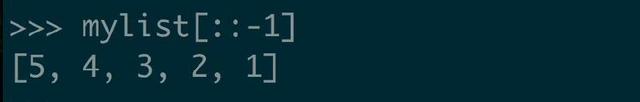 Python 让列表逆序排列的 3 种方式 - 图6