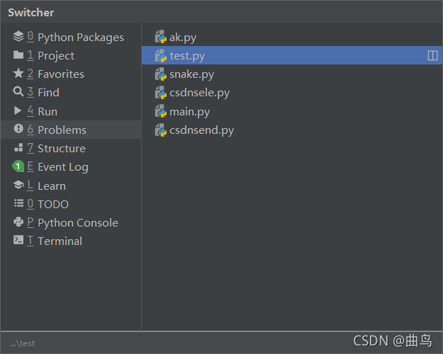 [Python爱好者社区] - 2021-12-19 Pycharm 常用快捷键大全【快查字典版】 - 图24