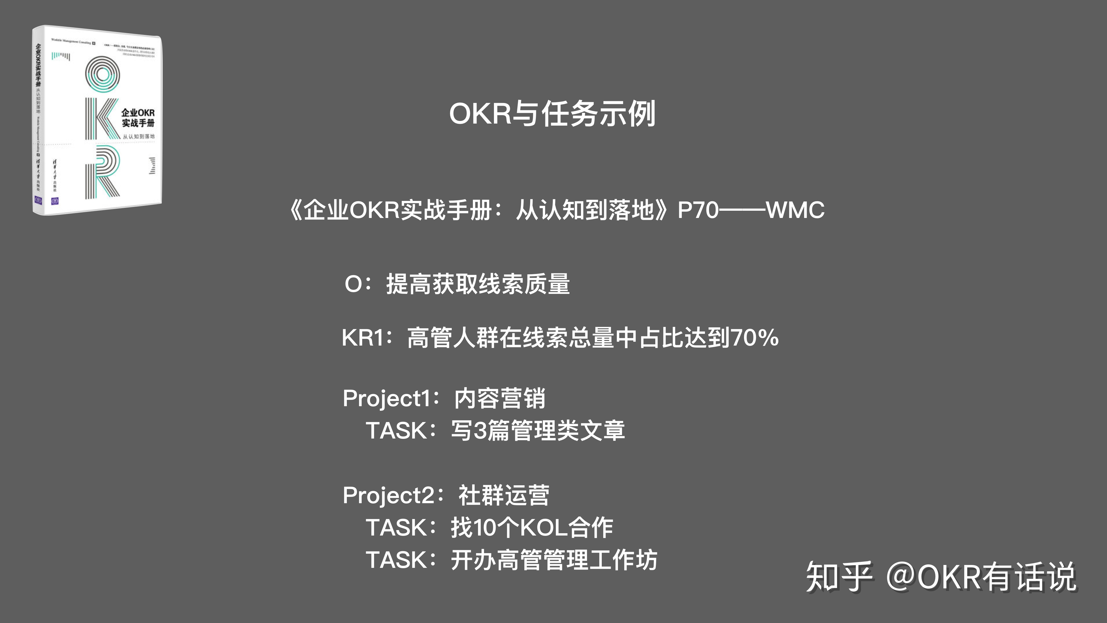 四组典型的 OKR 实例分析 - 知乎 - 图4