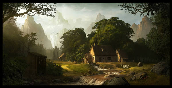 5 招让你的成为特效绘景师Matte Painting 达人 - 图10