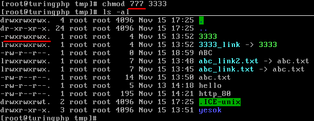 linux文件及目录的权限管理 - 图3