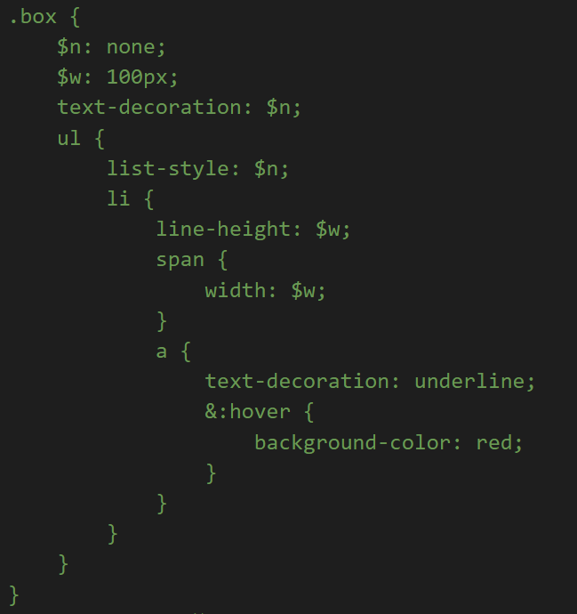 SASS - 图1