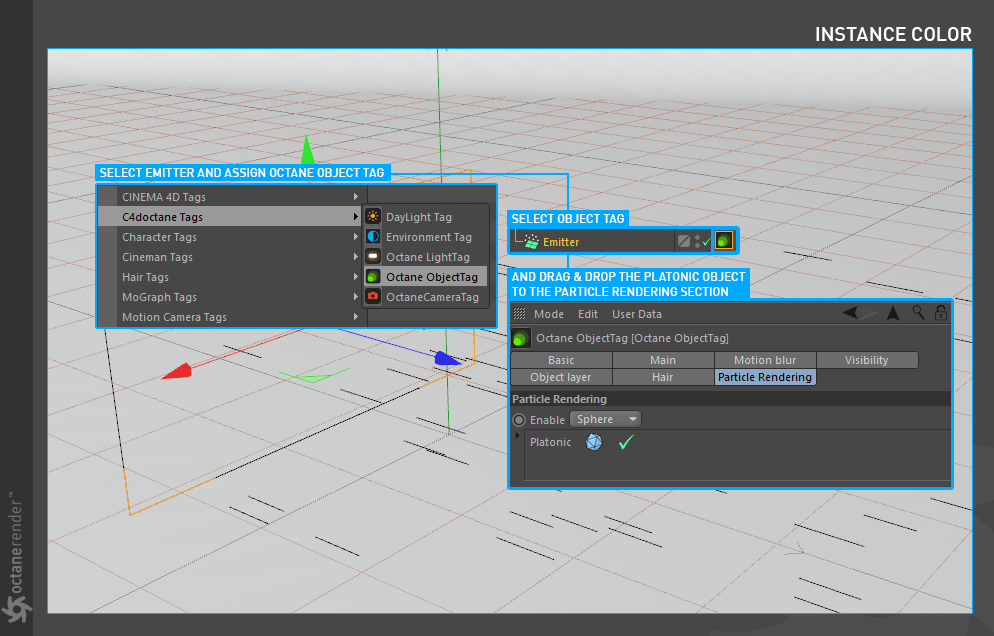 Using Standard C4D Particles-使用标准 C4D 粒子 - 图3