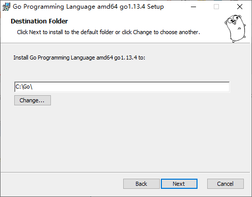 在Windows上安装Go语言开发包 - 图4