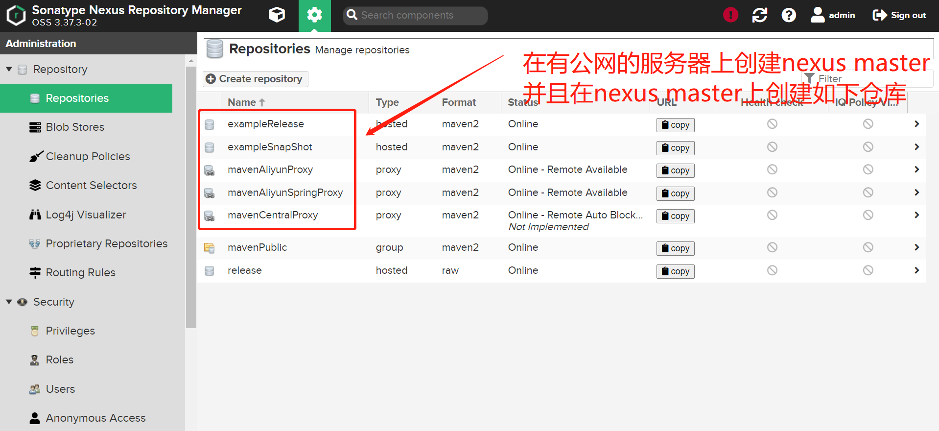 Nexus Repository Manager 3 学习文档 - 图16