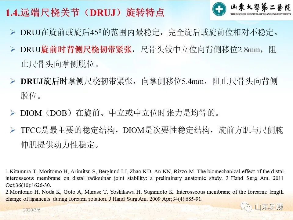 远端尺桡关节（DRUJ）不稳定的诊断与解剖重建 - 图7