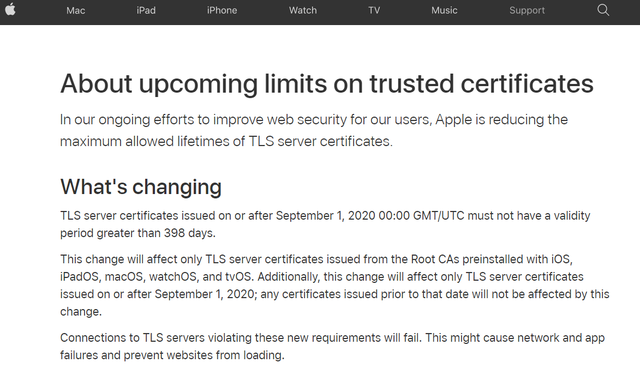 Mozilla与苹果、谷歌共同降低TLS证书的使用寿命 - 图1