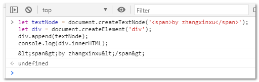 DOMParser API 实现HTML字符的转义和反转义 - 图1