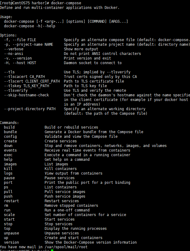 CentOS 安装 Harbor的简单过程（仅使用http 未使用https） - 图1