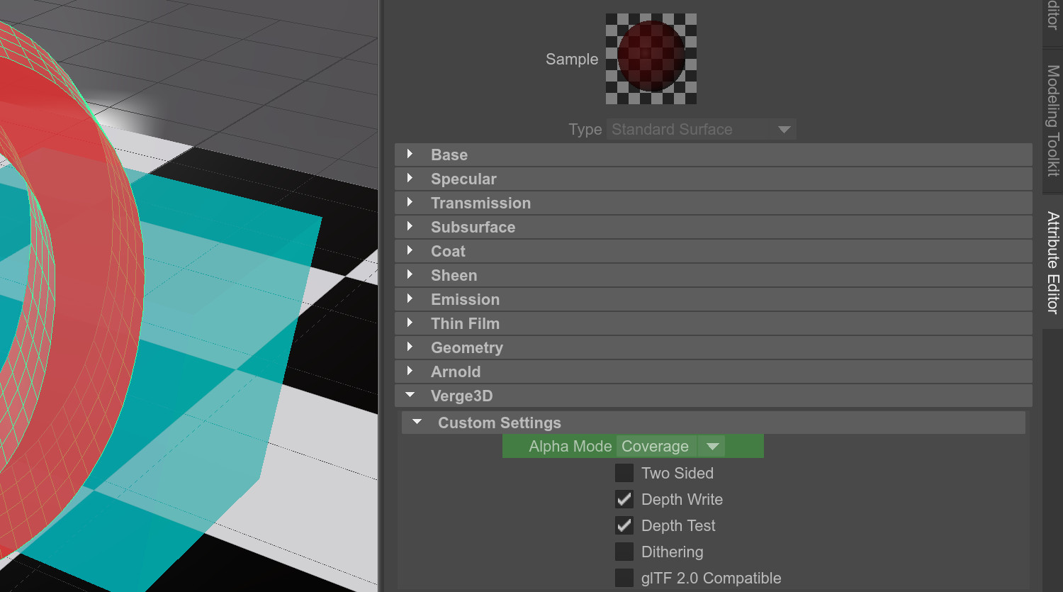 Verge3D 3.8 for Maya版及旗舰版发行日志 - 图15