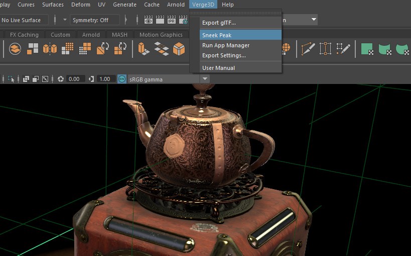 Verge3D for Maya 正式版发布 - 图2