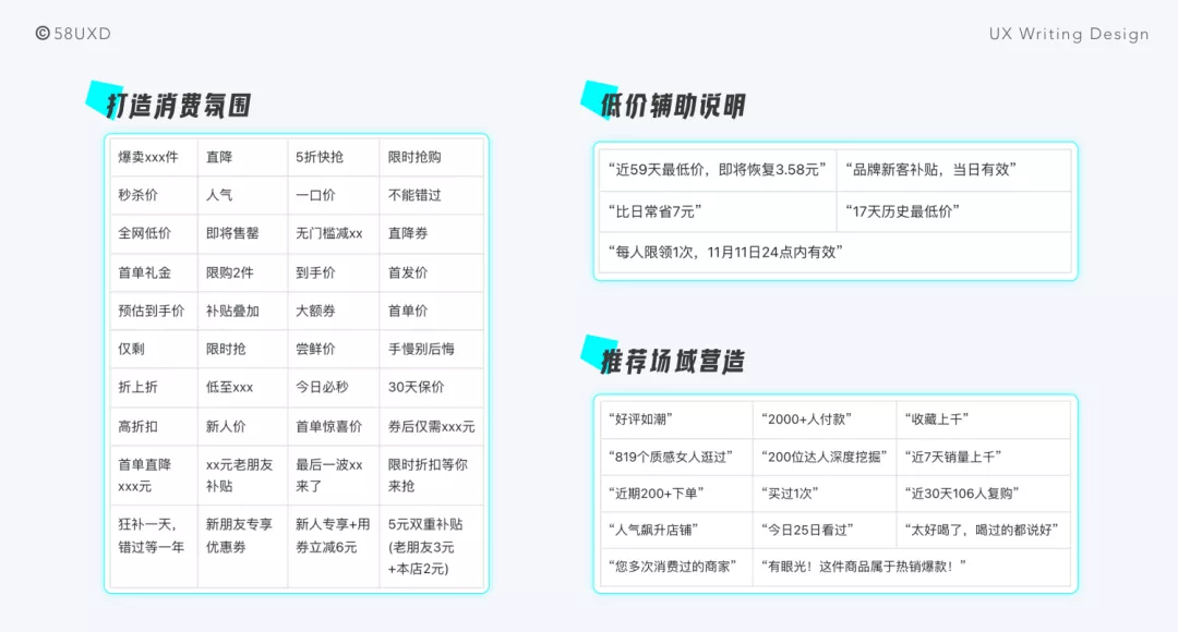 58 UXD｜《UX语义设计指南 · 个性篇》｜体验文案 - 图22