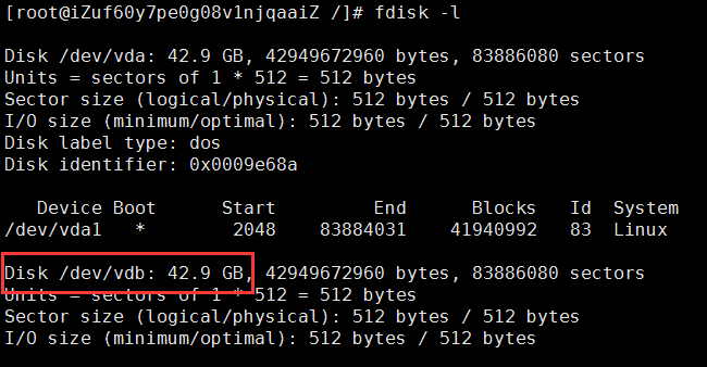 知识_Centos_挂载磁盘 - 图1