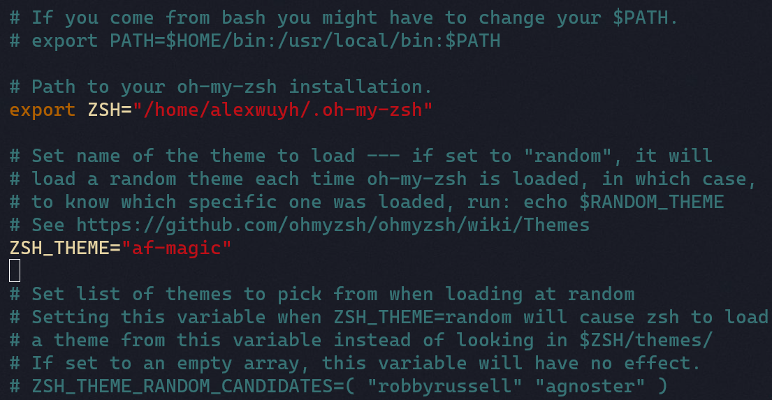 Linux oh-my-zsh 安装和配置 - 图2