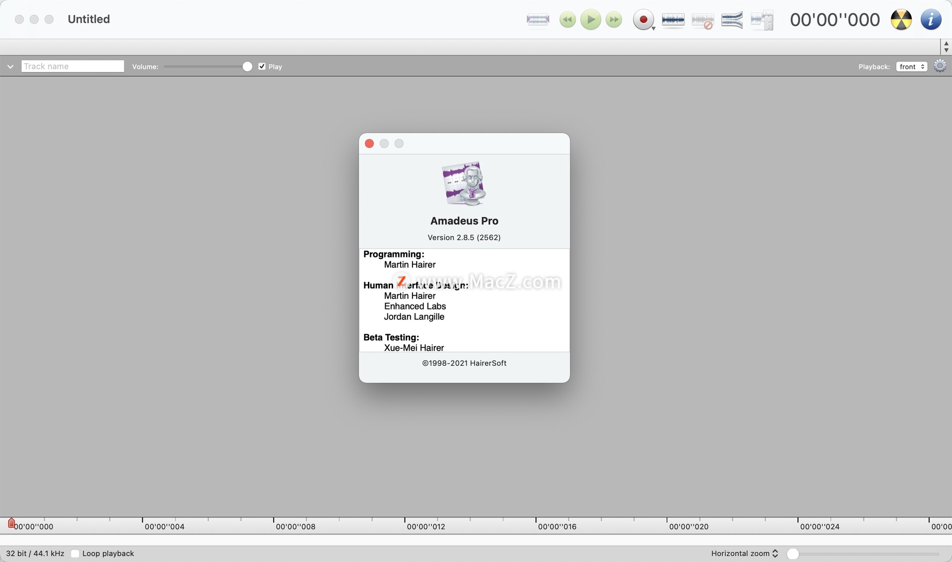 Amadeus Pro for Mac(音频编辑修复去噪软件) 2.8.5.2562免激活版 - 图1