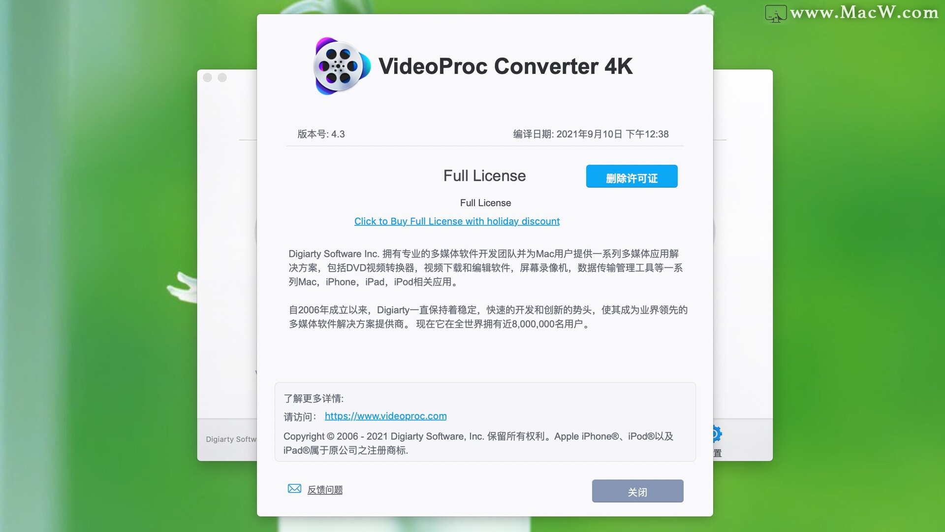 VideoProc 4K for mac(一站式视频处理软件)v4.3(2021091001)中文免激活版 - 图1
