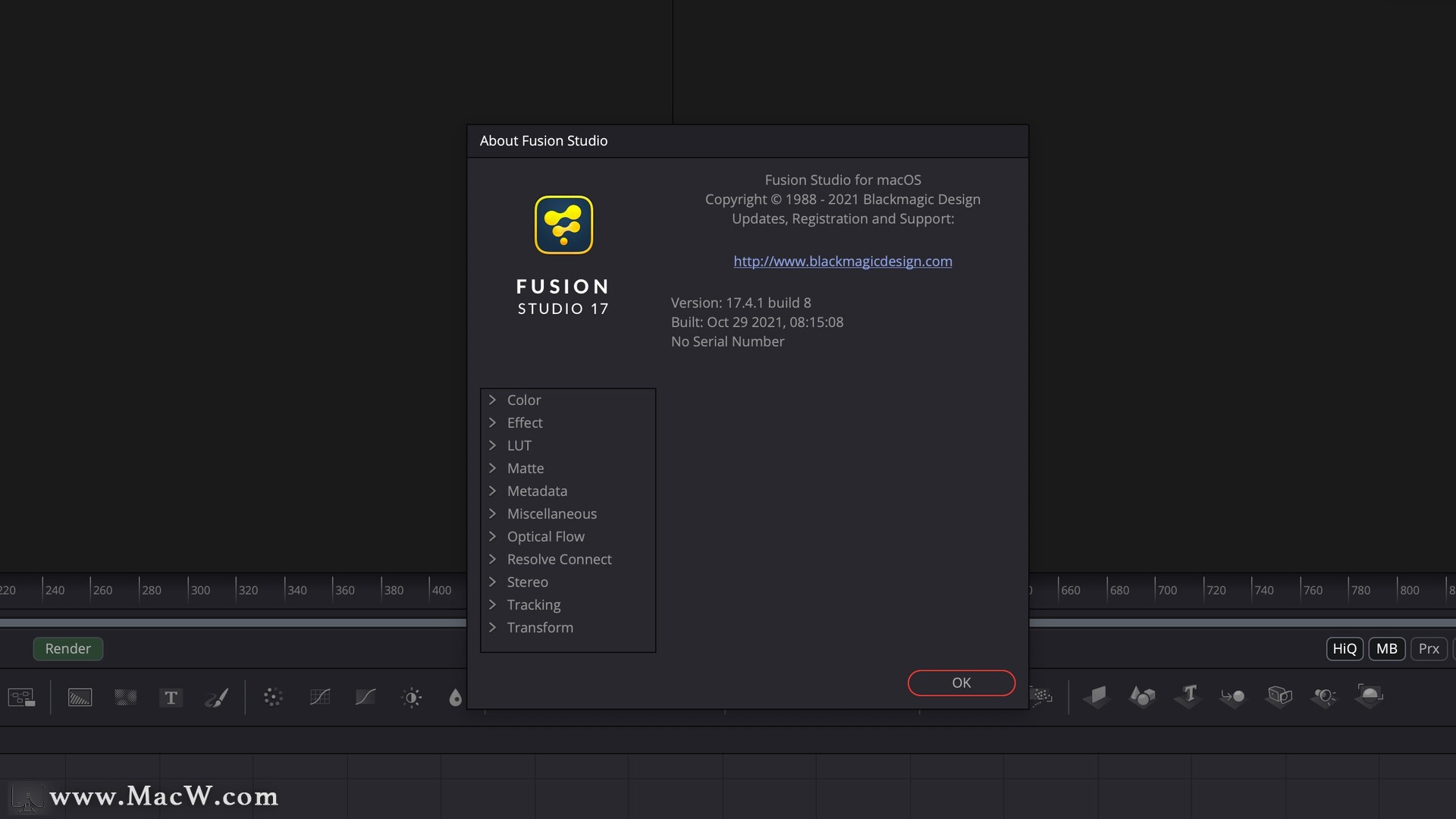 Blackmagic Fusion Studio 17 for Mac(强大的影视后期特效合成软件)v17.4.1正式激活版 - 图1