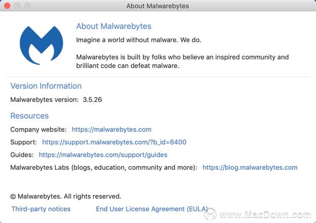 Malwarebytes for Mac(恶意软件查杀软件)  v3.5.26激活版 - 图1