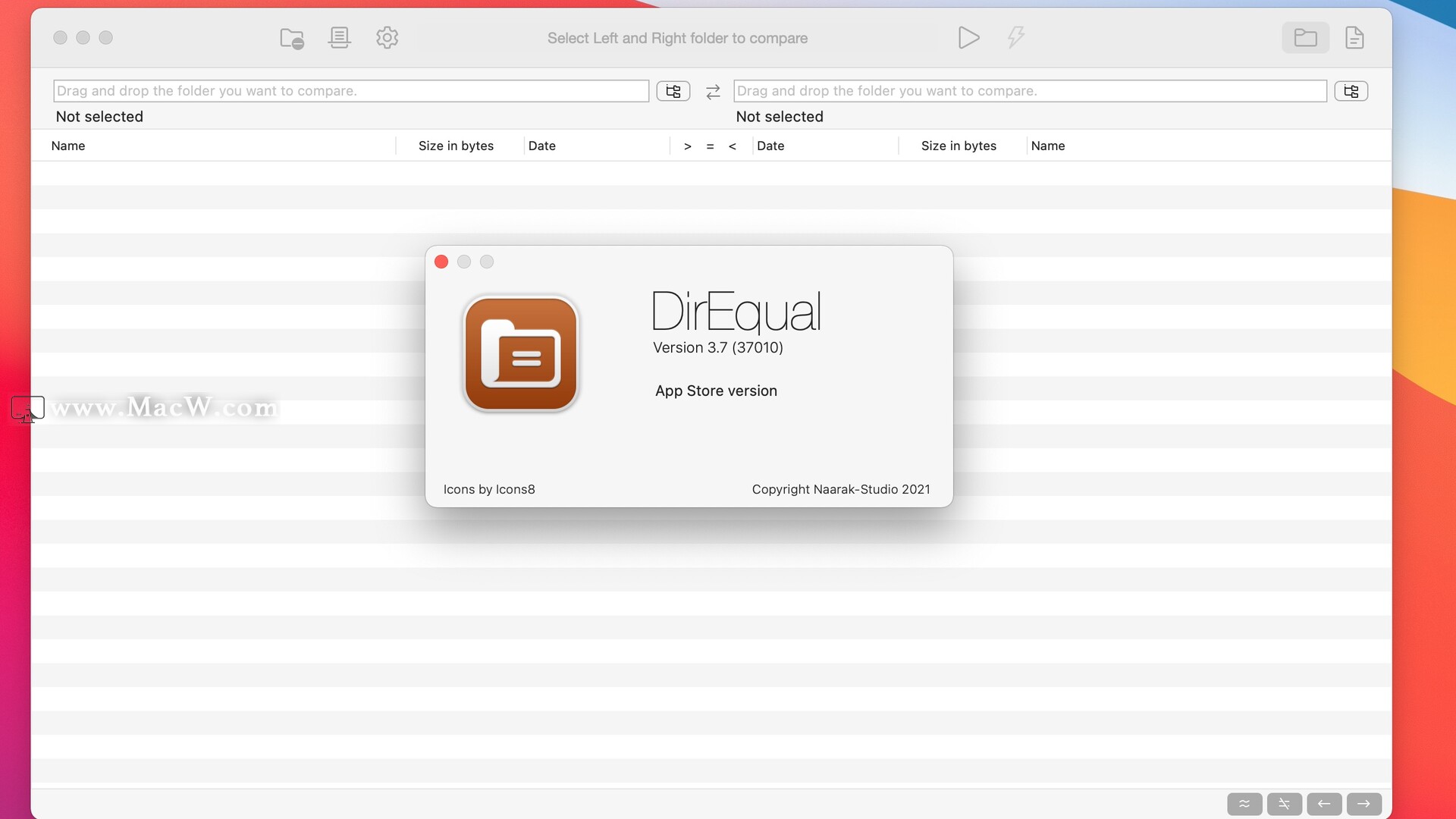 download the last version for mac DirEqual