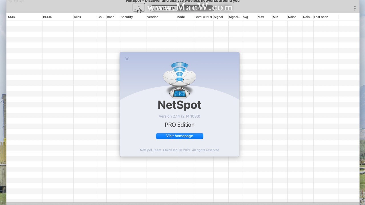 NetSpot Pro for Mac(最好用的wifi检测软件)v2.14.1033激活版 - 图1