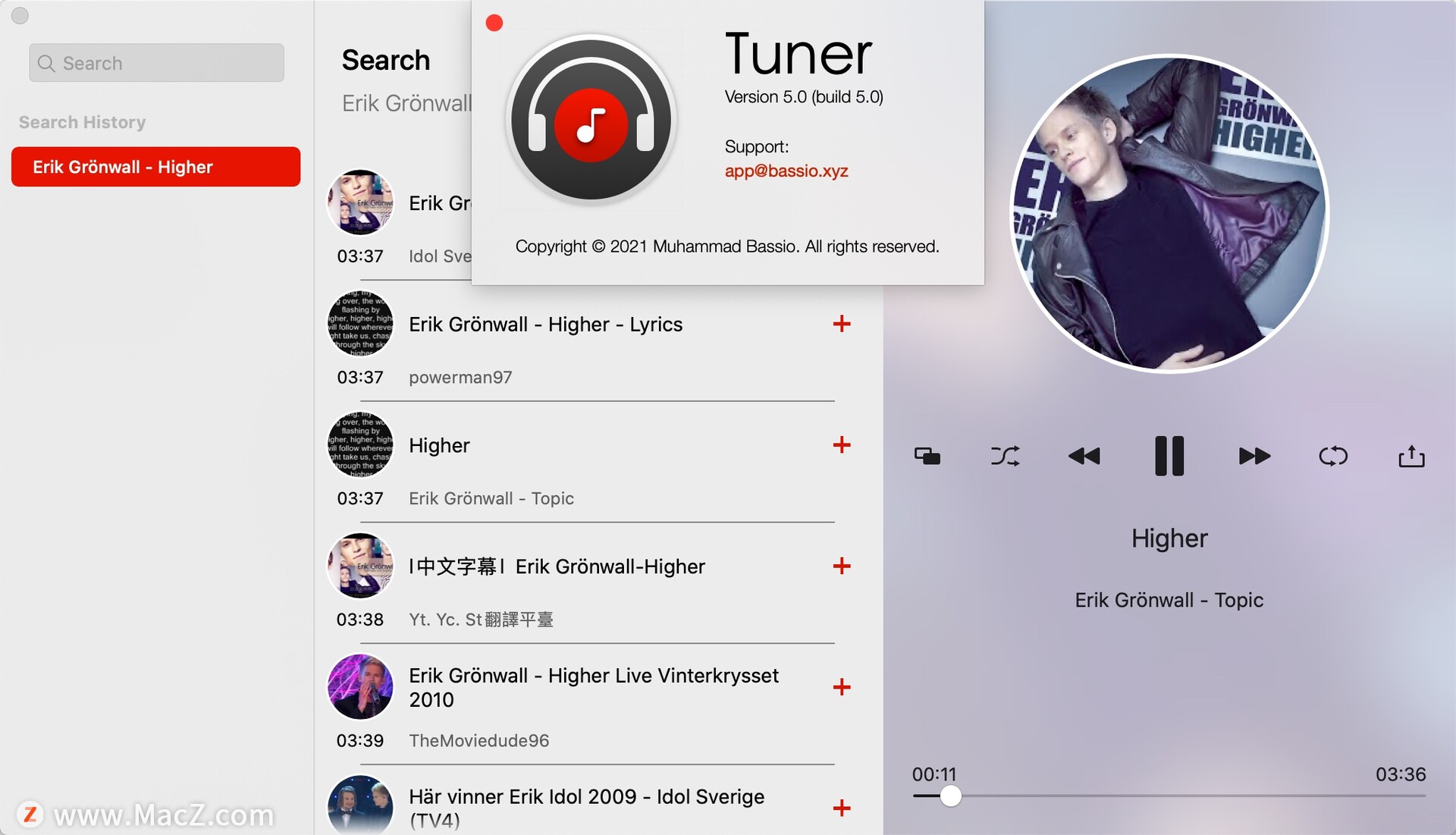 Tuner for Mac(YouTube音乐调谐器)  v5.0激活版 - 图1